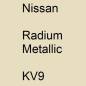 Preview: Nissan, Radium Metallic, KV9.